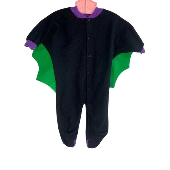 Vintage Rare Winged Halloween Ghost Witch Sleeper USA 0-3 Months - Picture 5 of 6